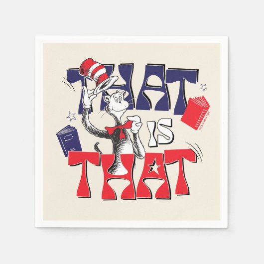 Kat in het Pet | Dat is het Servet (Voorkant)