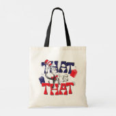 Kat in het Pet | Dat is het Tote Bag (Achterkant)