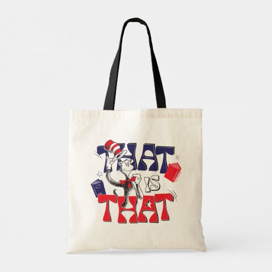 Kat in het Pet | Dat is het Tote Bag (Achterkant)