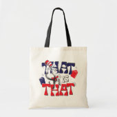 Kat in het Pet | Dat is het Tote Bag (Voorkant)