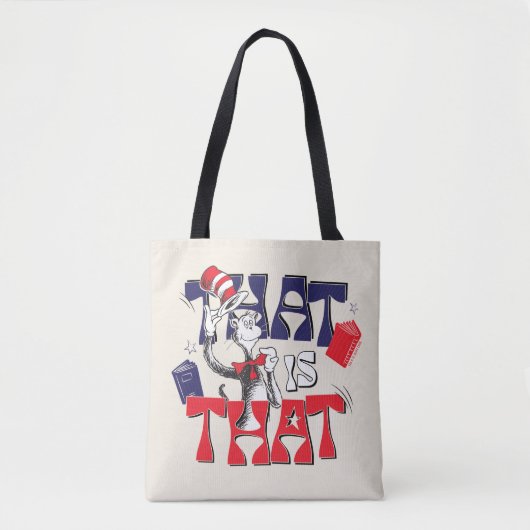 Kat in het Pet | Dat is het Tote Bag (Voorkant)
