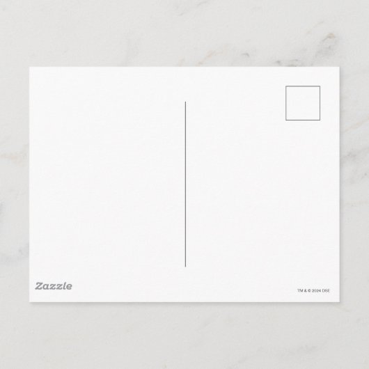 Kat in het Pet | De Gekke kat in het Pet Briefkaart (Achterkant)