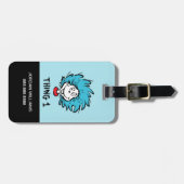 Kat in het Pet | Ding één Bagagelabel (Voorkant horizontaal)