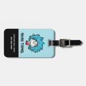 Kat in het Pet | Ding Een Ding Twee - Mam Thing Bagagelabel (Voorkant horizontaal)