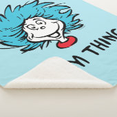 Kat in het Pet | Ding Een Ding Twee - Mam Thing Sherpa Deken (3/4)