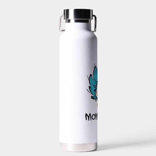 Kat in het Pet | Ding Een Ding Twee - Mam Thing Waterfles (Voorkant)