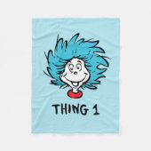 Kat in het Pet | Ding één Fleece Deken (Voorkant)