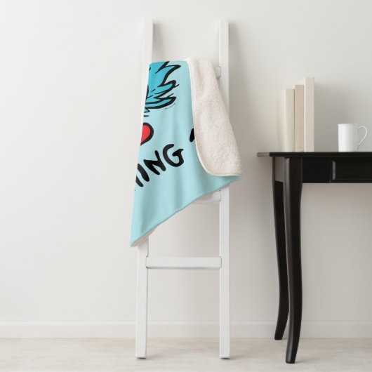 Kat in het Pet | Ding één Sherpa Deken (In situ)