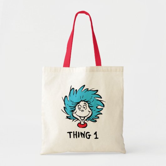 Kat in het Pet | Ding één Tote Bag (Voorkant)
