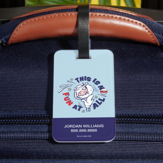 Kat in het Pet | Dit is helemaal niet leuk Bagagelabel (Achter Insitu 4)