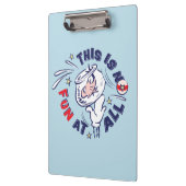 Kat in het Pet | Dit is helemaal niet leuk Klembord (Links)