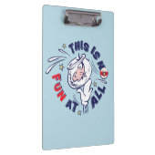 Kat in het Pet | Dit is helemaal niet leuk Klembord (Rechts)