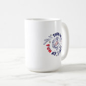 Kat in het Pet | Dit is helemaal niet leuk Koffiemok (Voorkant rechts)