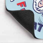 Kat in het Pet | Dit is helemaal niet leuk Muismat (Hoek)