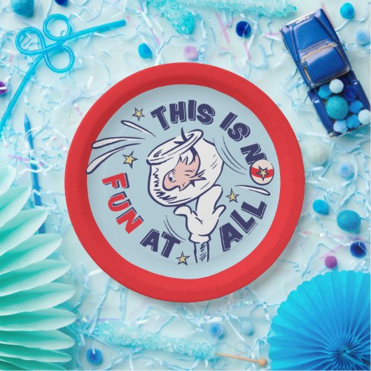 Kat in het Pet | Dit is helemaal niet leuk Papieren Bordje (Feest)