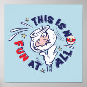 Kat in het Pet | Dit is helemaal niet leuk Poster (Voorkant)