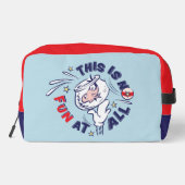 Kat in het Pet | Dit is helemaal niet leuk Toilettasje (Achterkant)