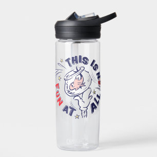 Kat in het Pet   Dit is helemaal niet leuk Waterfles