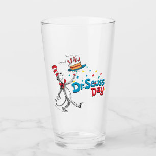 Kat in het Pet   Dr. Seuss Day Glas