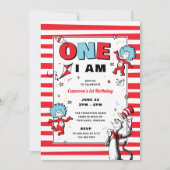 Kat in het Pet | Eentje waar ik jarig ben Kaart (Voorkant)