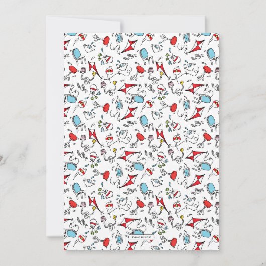 Kat in het Pet | Eentje waar ik jarig ben Kaart (Achterkant)