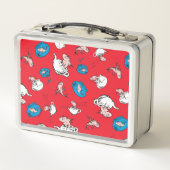 Kat in het Pet | Het rode patroon van de vis (Achterkant)