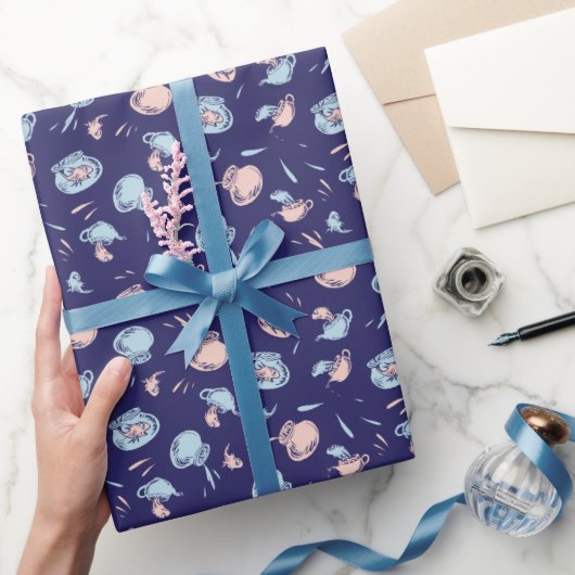 Kat in het Pet | Het vispatroon Cadeaupapier (Geschenken)