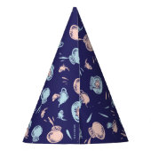 Kat in het Pet | Het vispatroon Feesthoedjes (Achterkant)