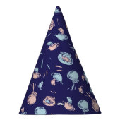 Kat in het Pet | Het vispatroon Feesthoedjes (Rechts)