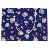 Kat in het Pet | Het vispatroon Groot Cadeauzakje (Achterkant)