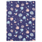 Kat in het Pet | Het vispatroon Klembord (Achterkant)