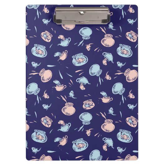 Kat in het Pet | Het vispatroon Klembord (Voorkant)