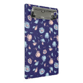 Kat in het Pet | Het vispatroon Mini Klembord (Schuin)