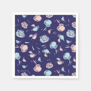 Kat in het Pet   Het vispatroon Servet