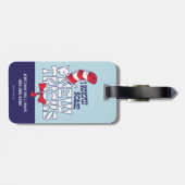 Kat in het Pet | Ik ken nieuwe trucjes Bagagelabel (Achterkant horizontaal)