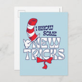 Kat in het Pet | Ik ken nieuwe trucjes Briefkaart (Voorkant / Achterkant)