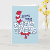 Kat in het Pet | Ik ken nieuwe trucjes Kaart (Gele Bloem)