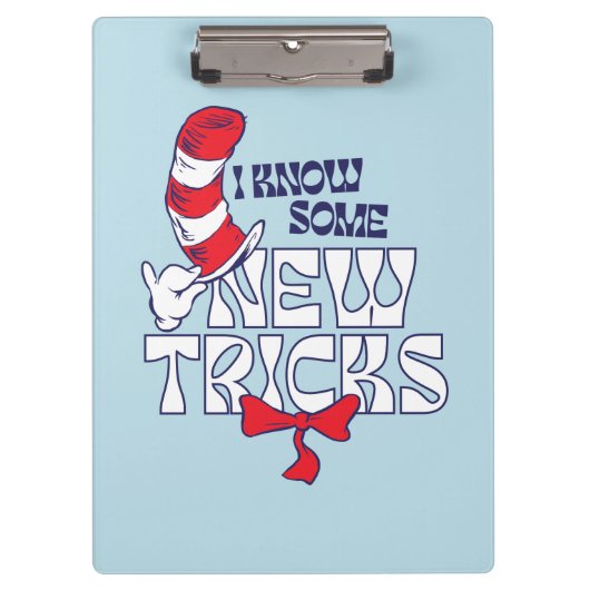 Kat in het Pet | Ik ken nieuwe trucjes Klembord (Voorkant)