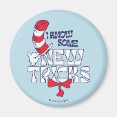 Kat in het Pet | Ik ken nieuwe trucjes Magneet (Voorkant)