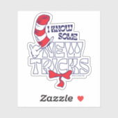 Kat in het Pet | Ik ken nieuwe trucjes Sticker (Vel)