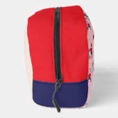 Kat in het Pet | Kattengezichtstekst Toilettasje (Rechts)