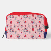 Kat in het Pet | Kattengezichtstekst Toilettasje (Achterkant)