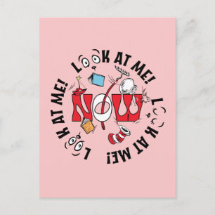 Kat in het Pet   Kijk me aan! Kijk me aan! Briefkaart