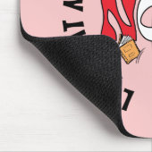 Kat in het Pet | Kijk me aan! Kijk me aan! Muismat (Hoek)