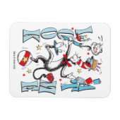 Kat in het Pet | Kijk me aan Magneet (Horizontaal)