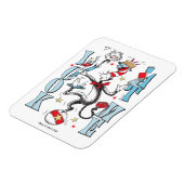 Kat in het Pet | Kijk me aan Magneet (Linkerzijde)