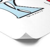 Kat in het Pet | Kijk me aan Poster (Hoek)