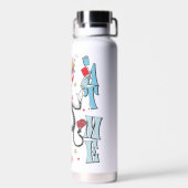 Kat in het Pet | Kijk me aan Waterfles (Achterkant)