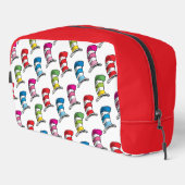 Kat in het Pet Kleurrijk Pet Patroon Toilettasje (Rechterhoek)