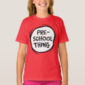 Kat in het Pet | kleuterschool T-shirt (Voorkant)